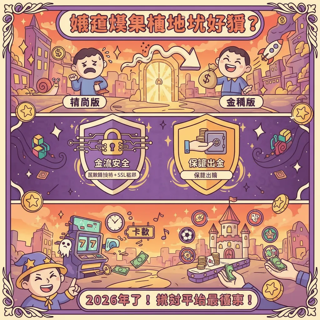 哪個娛樂城比較好贏？挑選保證出金與金流安全的祕訣