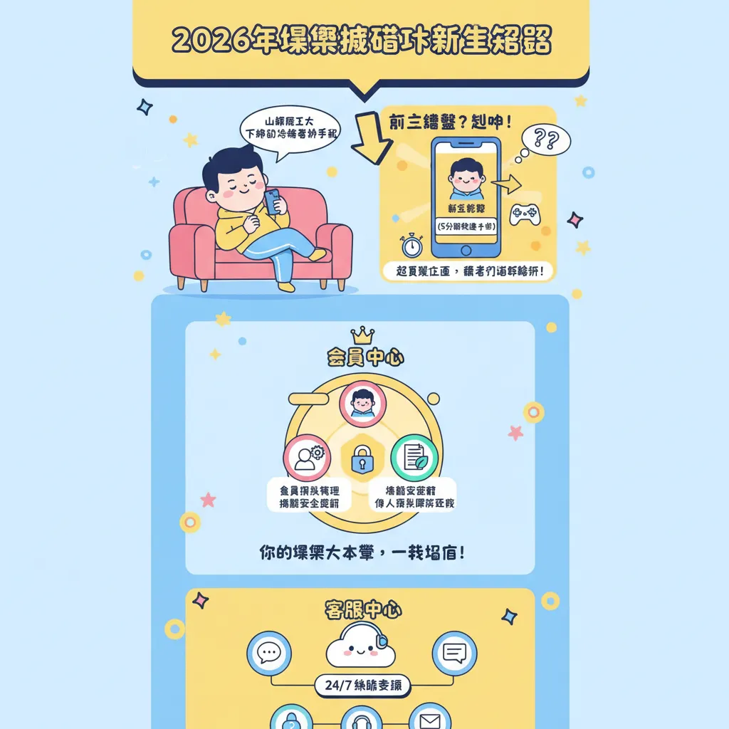 娛樂城網站怎麼玩？新手教學與會員中心操作懶人包
