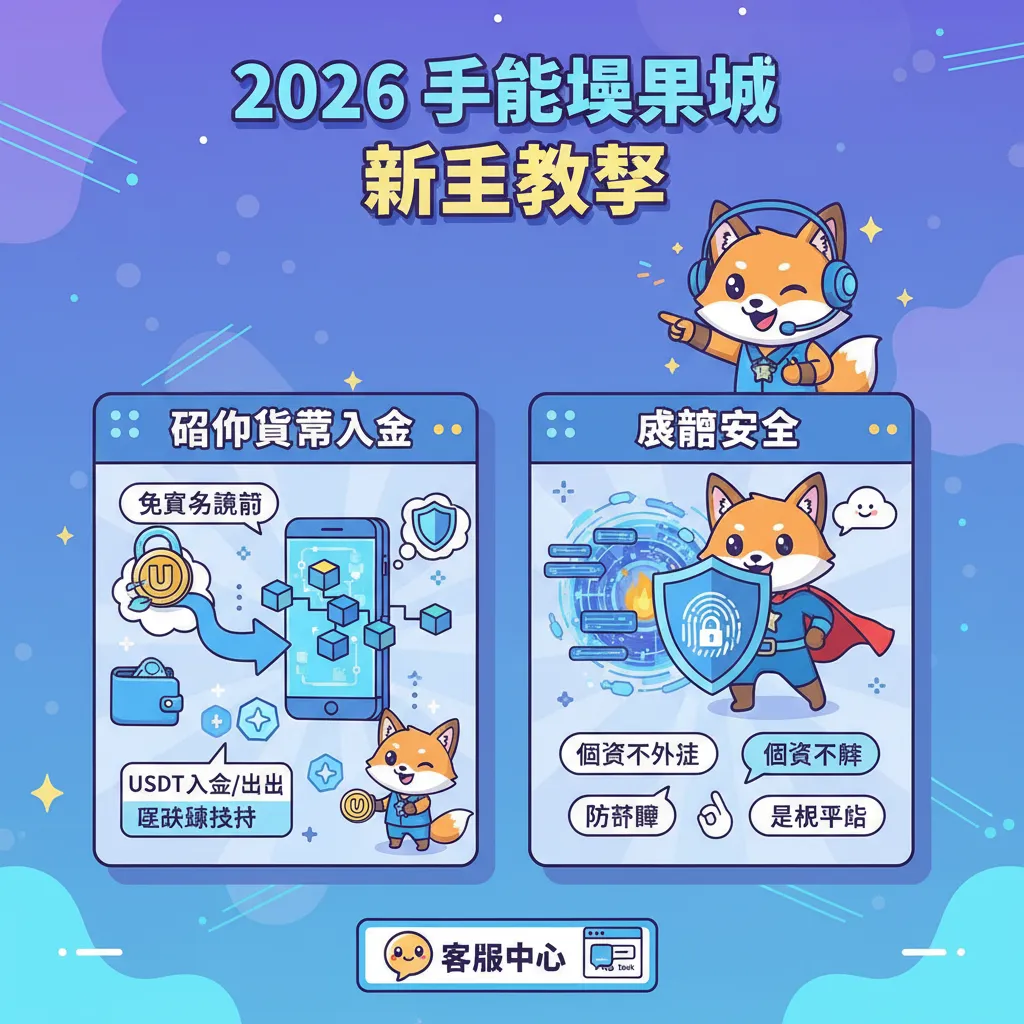 手機娛樂城新手教學：加密貨幣入金與帳號安全實測